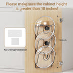 ORDORA 2 Pack Pot Lid Organizer Rack - Image 6