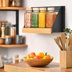 ComSaf 8 oz 6Pcs Glass Spice Jars - Image 7