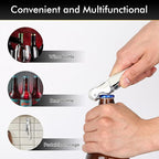 Professional Waiter Corkscrew Wine Openers Set, Heavy Duty Stainless Steel - Image 6