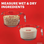 Pyrex Essentials Glass Measuring Cups Set, Measuring Cups - Image 3