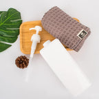 Pump Bottle, Refillable Plastic Empty Lotion Soap Dispenser Liquid Container - Image 2