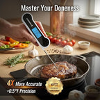 0.5 Sec Instant Read Meat Thermometer Digital - Image 3