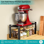 Expandable Cabinet Organizer Shelves, 88lbs High Weight Capacity, Heavy-Duty - Image 4