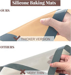 Macaron Silicone Baking Mat, 3 Pack Reusable Baking Mat, Food Safe Silicone - Image 7