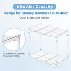 Stackable Water Bottle Organizer - Image 4