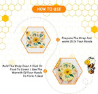 Beeswax Wrap, 9 Pack Eco-Friendly Beeswax Wraps - Image 4
