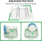 SNTD Dish Drying Rack, Expandable Dish Rack - Image 7