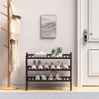 ROMGUAR CRAFT 3 Tier Bamboo Shoe Rack - Image 2