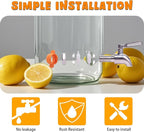 2 Gallon Glass Drink Dispenser - Image 4