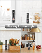FORLIM Rechargeable Electric Salt and Pepper Grinder Set - Image 7