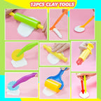 Dough Tool Set, Dough Accessories Includes Storage Container, 3D Animal - Image 5