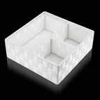 Posprica Woven Storage Box Cube Basket Bin Container Tote Organizer Divider - Image 6