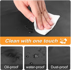 Gotega 3 Pack Waterproof Rubber Vinyl Apron Adjustable Bib Apron - Image 5