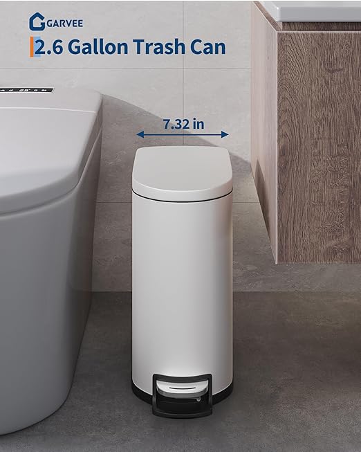 GarveeHome 13 Gal & 2.6 Gal Trash Can Combo Set, Kitchen Trash Can and Bathroom - Image 3