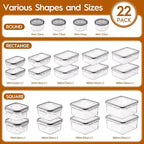 44 PCS Food Storage Containers - Image 2