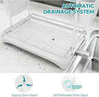 Simple Trending Dish Drying Rack, 2-Tier Dish Rack - Image 7