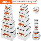 52 PCS Food Storage Container - Image 2