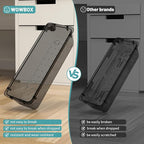 WOWBOX 16 PCS Clear Plastic Drawer Organizer Set, 4 Sizes Desk Drawer - Image 4