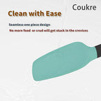 Coukre Silicone Spatula Set of 5, High Temperature Resistant, Food Grade - Image 4