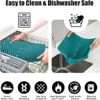 TIKNIK Silicone Dish Drying Mat, Stone Drying Mat - Image 3