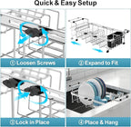 GSlife Small Over the Sink Dish Drying Rack - Image 8