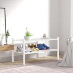 ROMGUAR CRAFT 2 Tier Bamboo Shoe Rack - Image 7