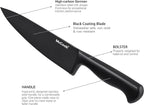 McCook® Knife Sets, German Stainless Steel Knife Block Sets - Image 6