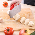 1 pcs Dough Pastry Scraper Chopper/Stainless Steel Dough Scraper Cutter - Image 6