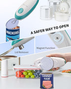 CIRCLE JOY Electric Can Opener, One-Touch Automatic Can Opening - Image 4