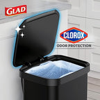 Glad Stainless Steel Step Trash Can, Series 2 - Image 3