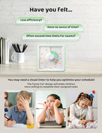LIORQUE 60 Minute Visual Timer for Kids, Visual Countdown Timer for Classroom - Image 3