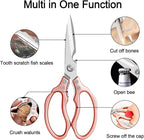 CGBE Kitchen Scissors, Heavy Duty Dishwasher Safe Food Scissors - Image 3