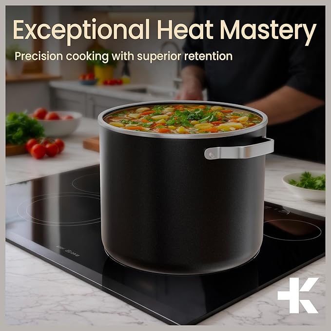 Bakken 12.5 Quart Ceramic Coated Stock Pot - Image 9