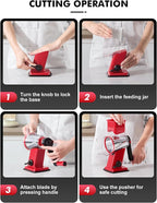 GDL Rotary Cheese Grater Hand Crank - Image 8
