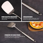 18/10 Stainless Steel Cooking Utensils Set - Image 5