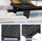 Urackify Dish Drying Rack for Kitchen Counter, Sink Dish Rack - Image 6