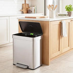 PayLessHere Dual Compartment Recycling Trash Can - Image 2