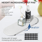 2PCS Water Absorbing Stone Tray, Fast Drying Diatomite Stone Sink Tray - Image 2