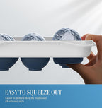 Round Ice Cube Mold with Lid - Image 4