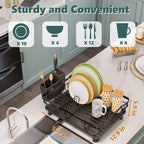 AIDERLY Iron Dish Drying Rack - Image 7