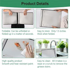 Silver Stainless Steel Large 4 Sided Splatter Guard - Image 4