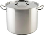 Winware Stainless Steel 32 Quart Stock Pot - Image 7