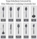 GIR: Get It Right 10-Piece Silicone Essentials Kitchen utensils set - Image 3