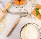 Mrs. Anderson's Baking Dough Whisk, Single-Loop, 12 Inch, 18/8 Stainless Steel - Image 3