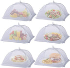 6 Pack Food Covers for Outside Mesh, Food Nets for Outdoors Large Food Covers by TEMOGU