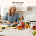 ComSaf Set of 3 Square Glass Jars - Image 7