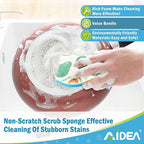 AIDEA Sponges Kitchen, Non-Scratch Scrub Sponge-24Count, Sponges - Image 5