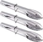 HINMAY Mini Stainless Steel Serving Tongs Small Tongs by HINMAY