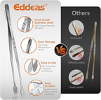 Eddeas Kitchen Tweezers Tongs, Cooking Tweezers Stainless Steel - Image 3