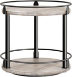 YATINEY Lazy Susan Organizer, Rotating Spice Rack, 2 Tier Spice Turntable by Yatiney
